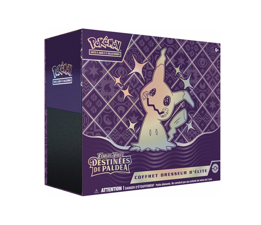 ETB  Coffret Dresseur d’Elite Pokémon EV4.5 Destinées de Paldea – FR